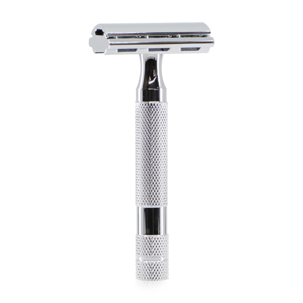 Rockwell 6C Safety Razor White Chrome