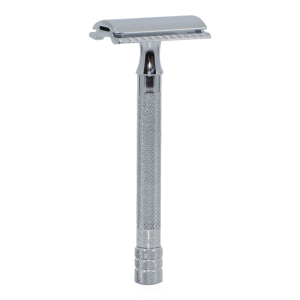 Merkur 23C Safety Razor Long Handle Chrome
