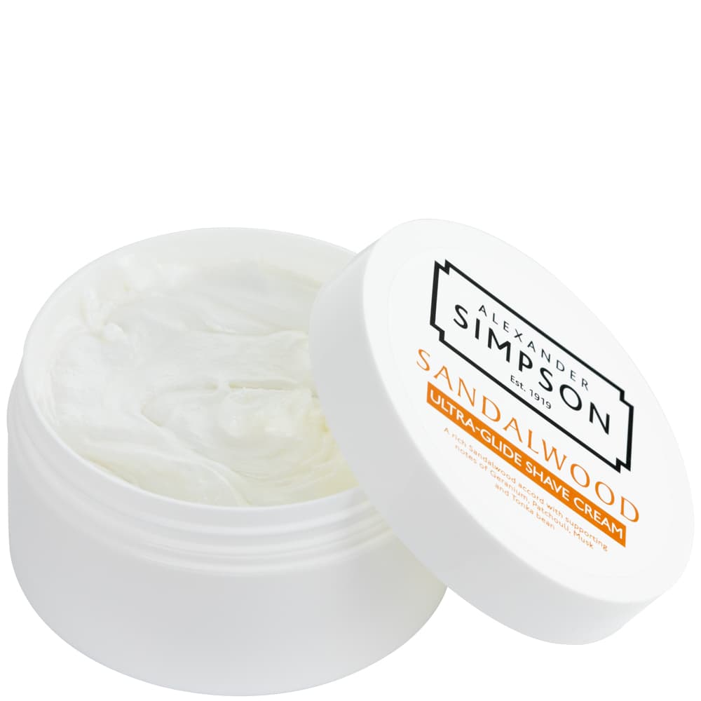 Alexander Simpson Sandalwood Ultra-Glide Shaving Cream 180ml