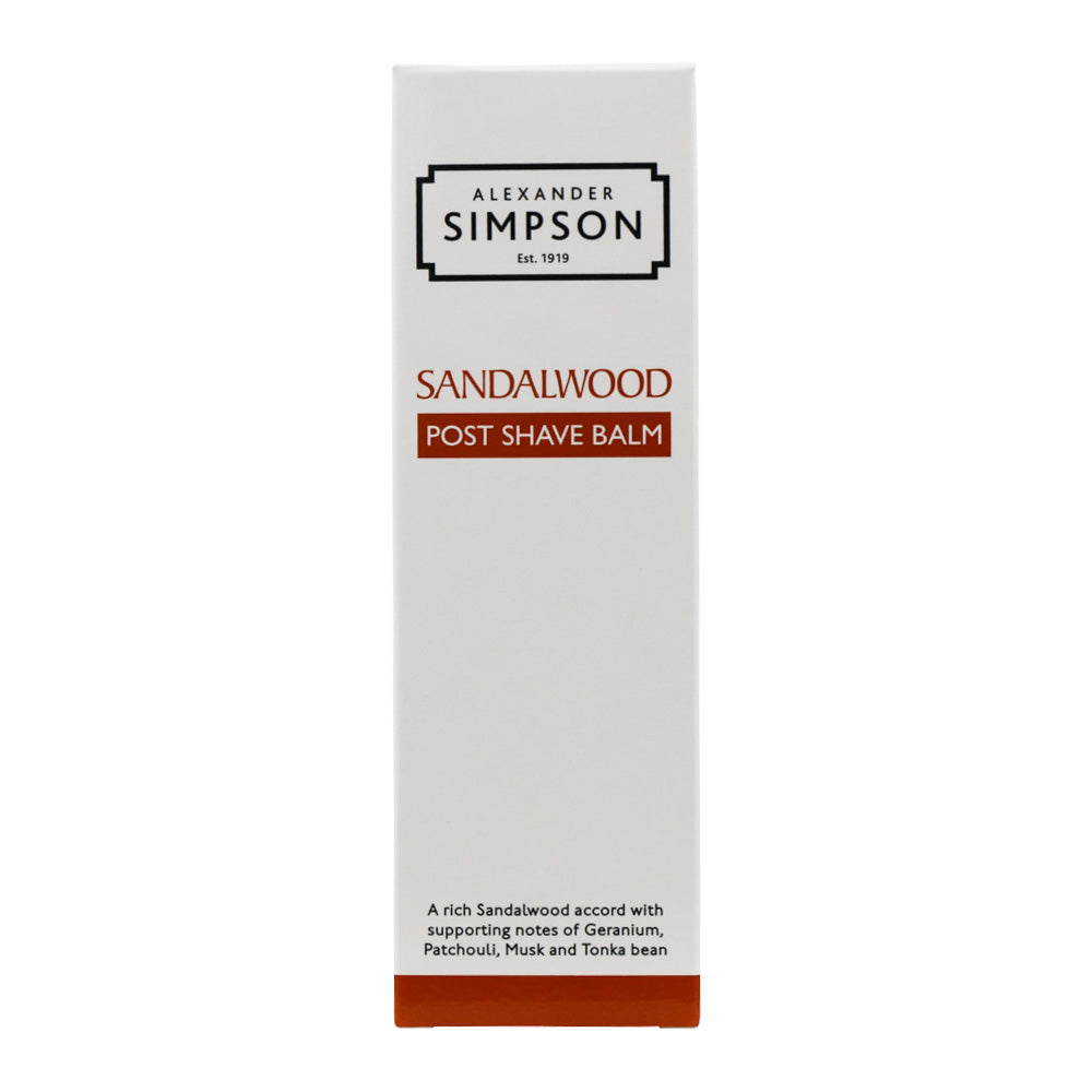 Alexander Simpson Sandalwood Post Shave Balm 100ml