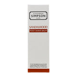 Alexander Simpson Sandalwood Post Shave Balm 100ml