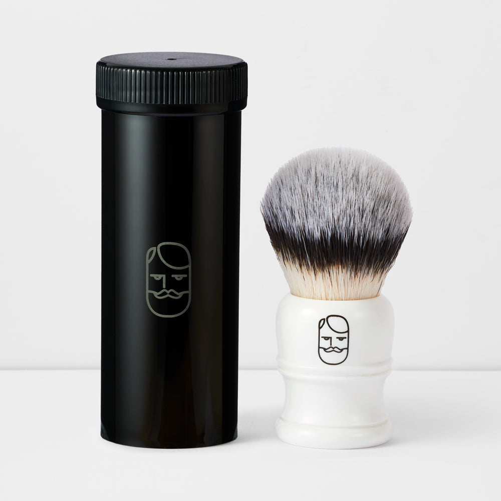Beard & Blade Shaving Brush Travel Tube Large