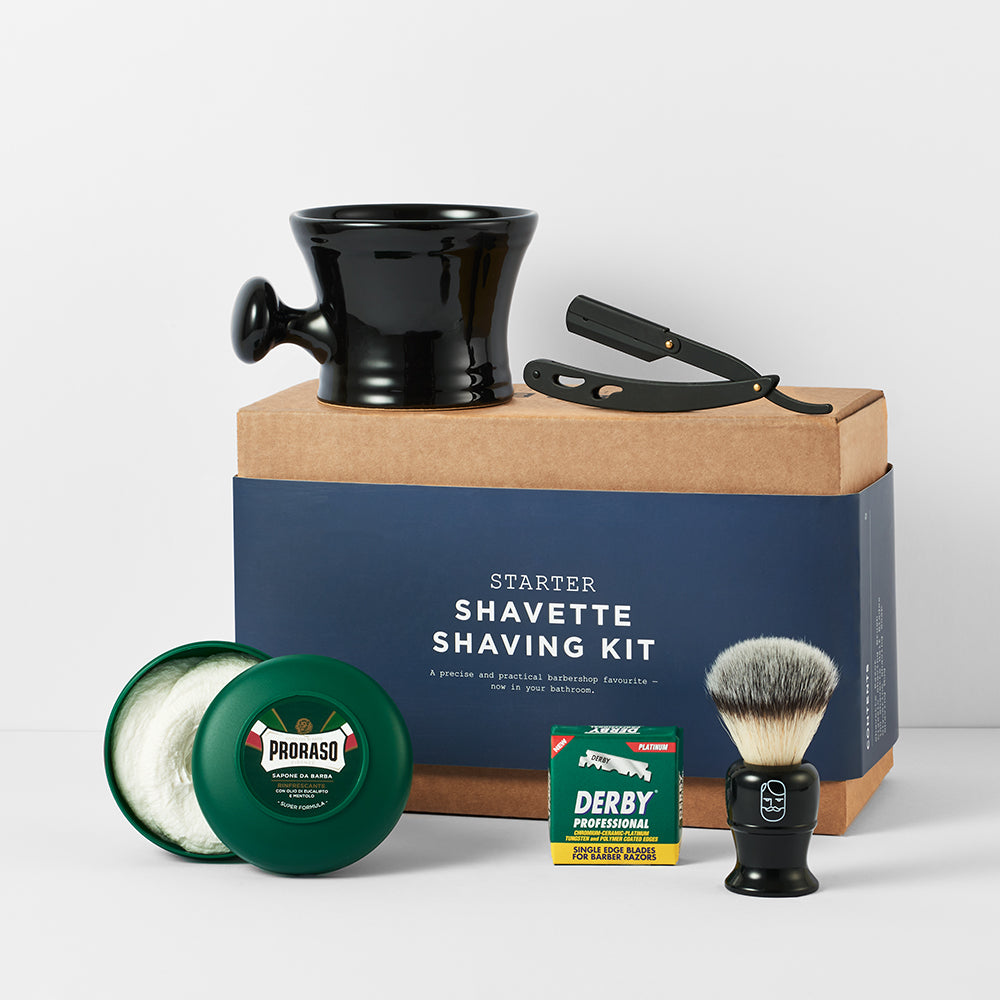 Beard & Blade Starter Shavette Shaving Kit