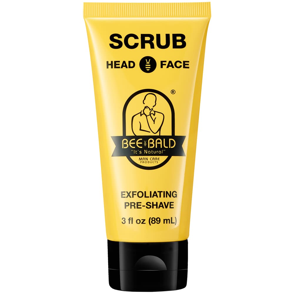 Bee Bald Exfoliating Pre-Shave Scrub 89ml