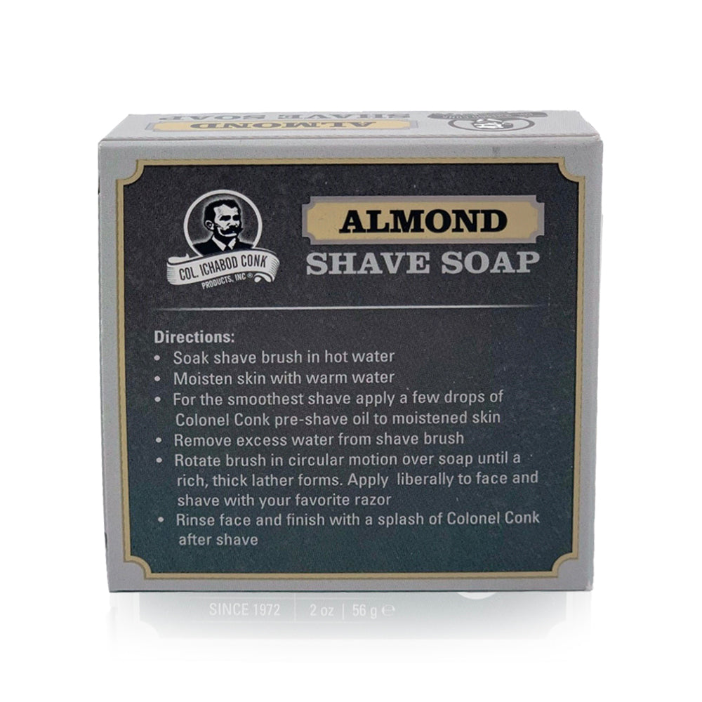 Colonel Conk Almond Shave Soap 56g