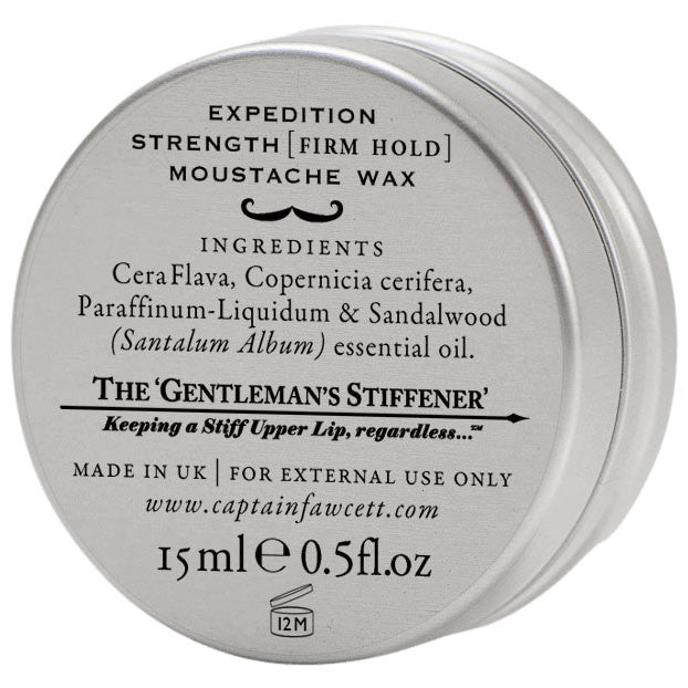 Captain Fawcett's Moustache Wax Expedition Strength 15ml