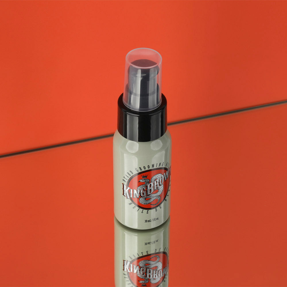 King Brown Beard Grooming Oil 30ml