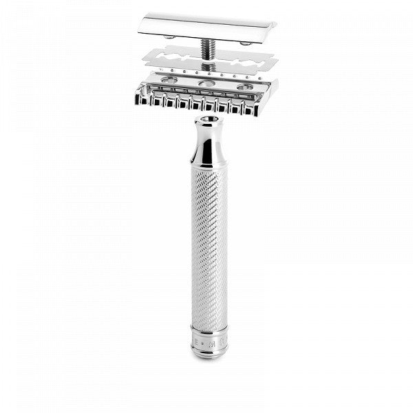 Muhle R41 Safety Razor Tooth Comb Chrome