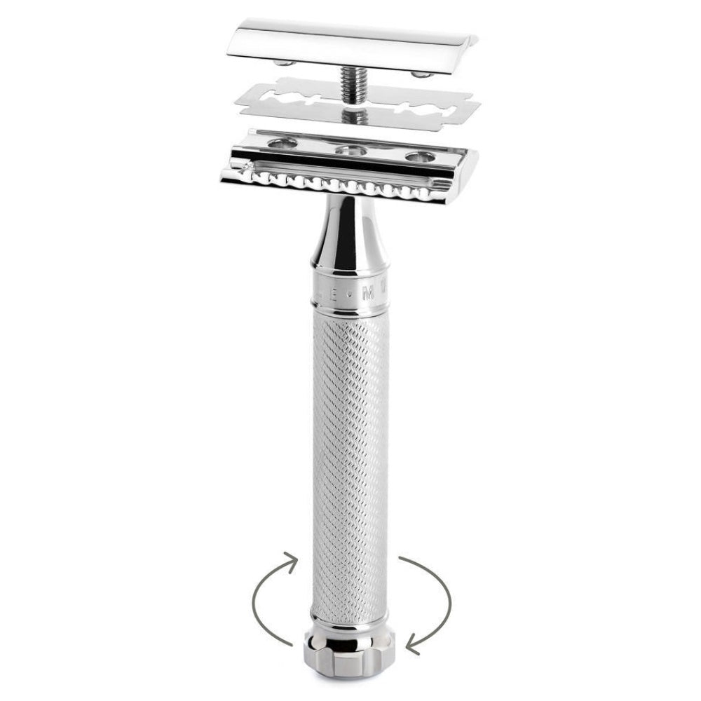 Muhle R89 Twist Safety Razor Chrome