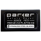 Parker Premium Platinum Double Edge Razor Blades (100)