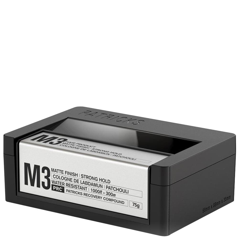 Patricks M3 Matte Strong Hold Styling Clay 75g
