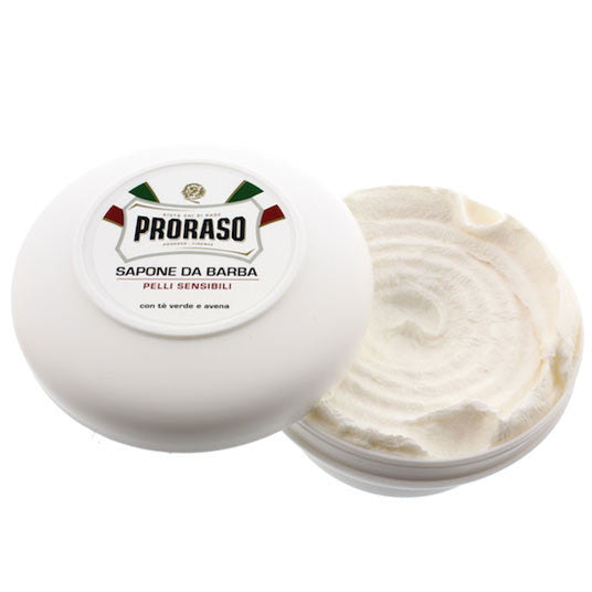 Proraso Green Tea & Oatmeal Sensitive Shaving Soap 150ml