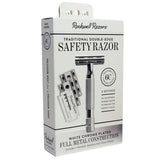 Rockwell 6C Safety Razor White Chrome
