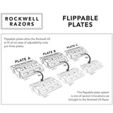Rockwell 6S Safety Razor Stainless Steel Matte Black