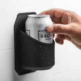 Tooletries Silicone Shower Beer Holder Charcoal