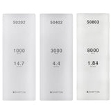 Shapton Glass Stone Set 1000, 3000, 8000 Grit
