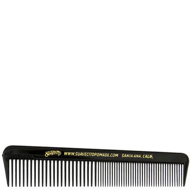 Suavecito Pocket Hair Comb Black 127mm