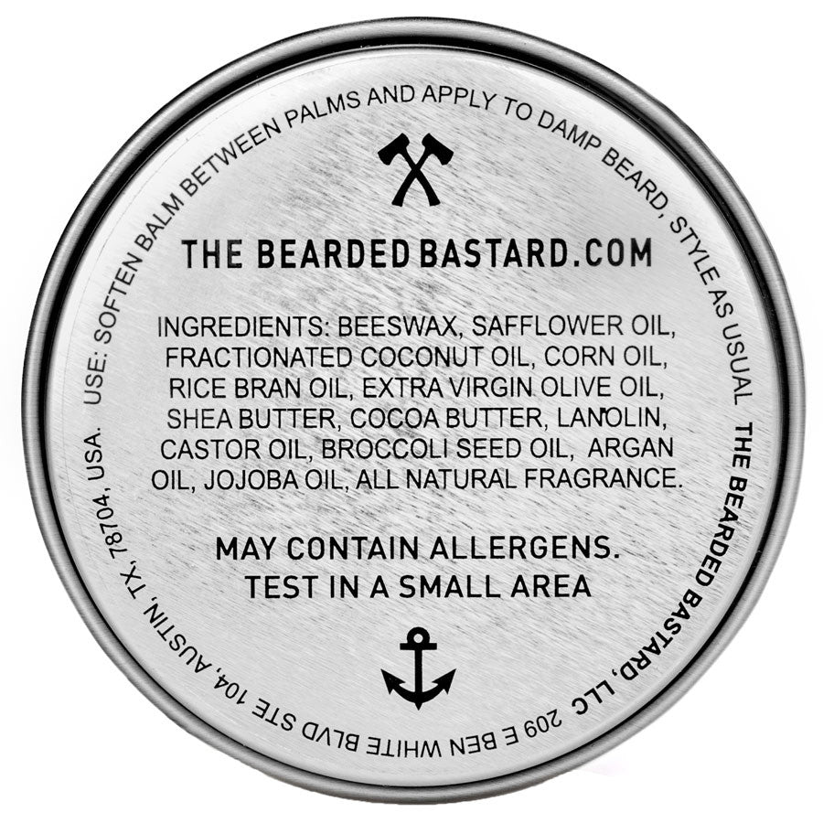 The Bearded Bastard Beard Balm Woodsman 57g