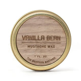 The Bearded Bastard Moustache Wax Vanilla Bean 30ml