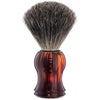 HJM nom Pure Badger Shaving Brush Faux Tortoiseshell