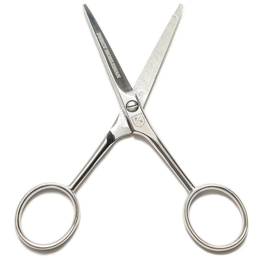 Percy Nobleman Beard & Moustache Scissors 4.5"