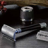 Feather WS-D2S Safety Razor Wood Handle & Stand