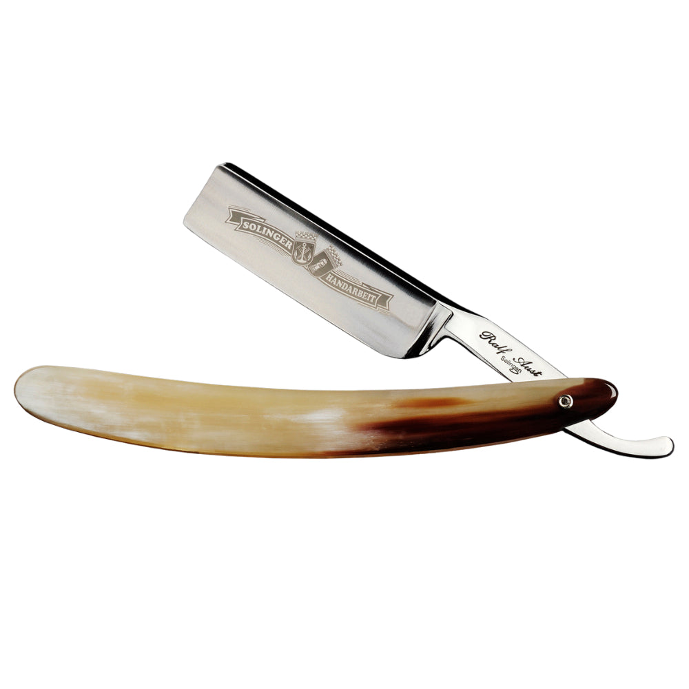 Ralf Aust Straight Razor 6/8" FH Natural Horn 121NPHH-A-G
