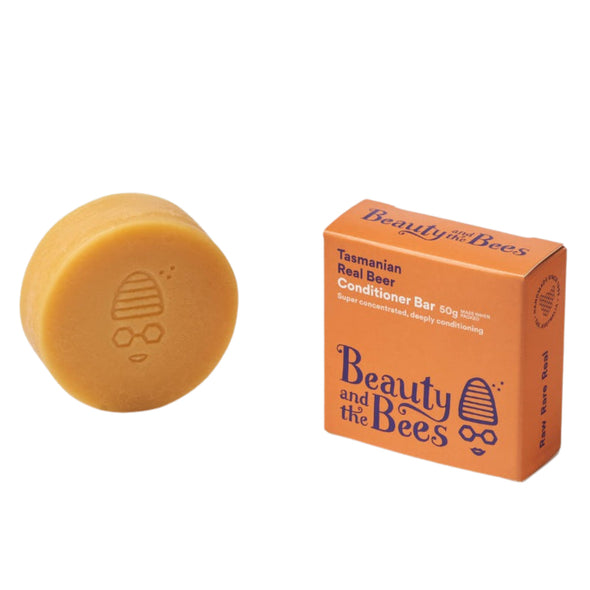 Beauty and the Bees Tasmanian Real Beer Conditioner Bar 50g