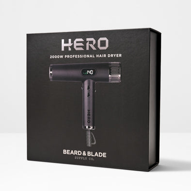 HERO Sonic Hair Dryer 2000w by Beard & Blade
