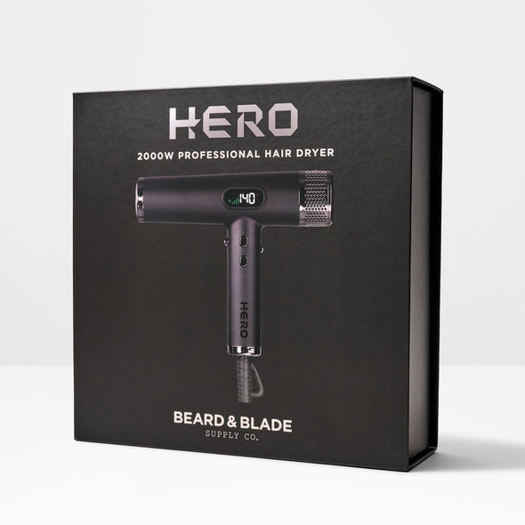 HERO Sonic Hair Dryer 2000w by Beard & Blade