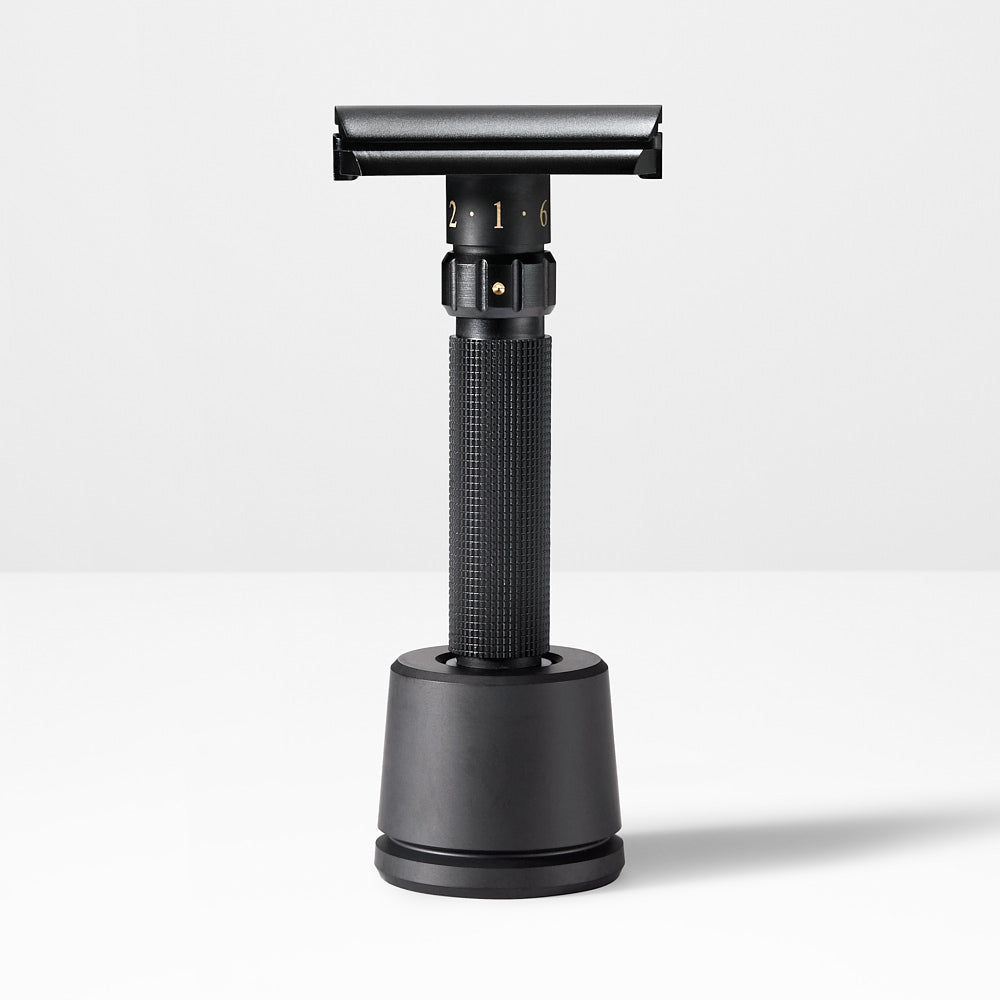 Beard & Blade HERO Razor Stand Matte Black 16mm