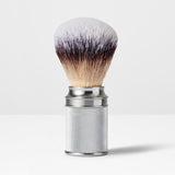 Beard & Blade Chubby Synthetic Shaving Brush Stainless Steel