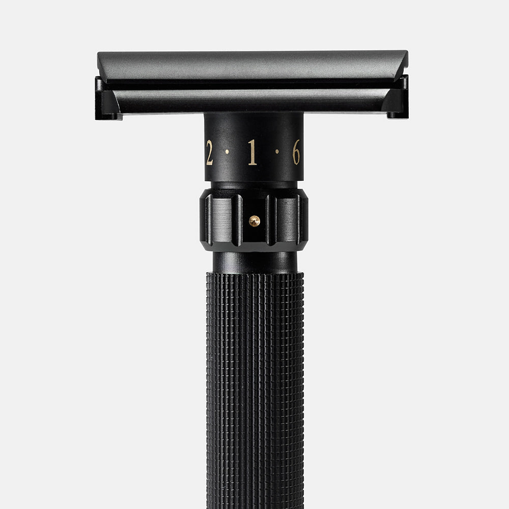 HERO Adjustable Safety Razor Black by Beard & Blade