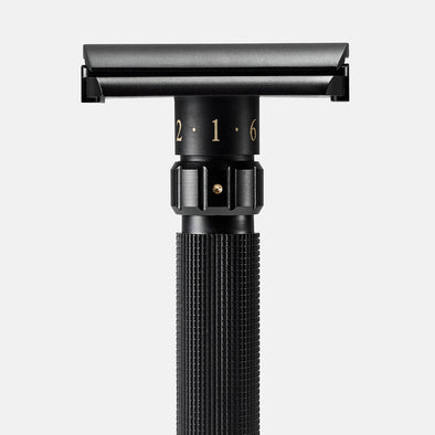 HERO Adjustable Safety Razor Black by Beard & Blade
