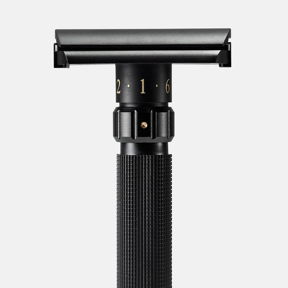 HERO Adjustable Safety Razor Black by Beard & Blade