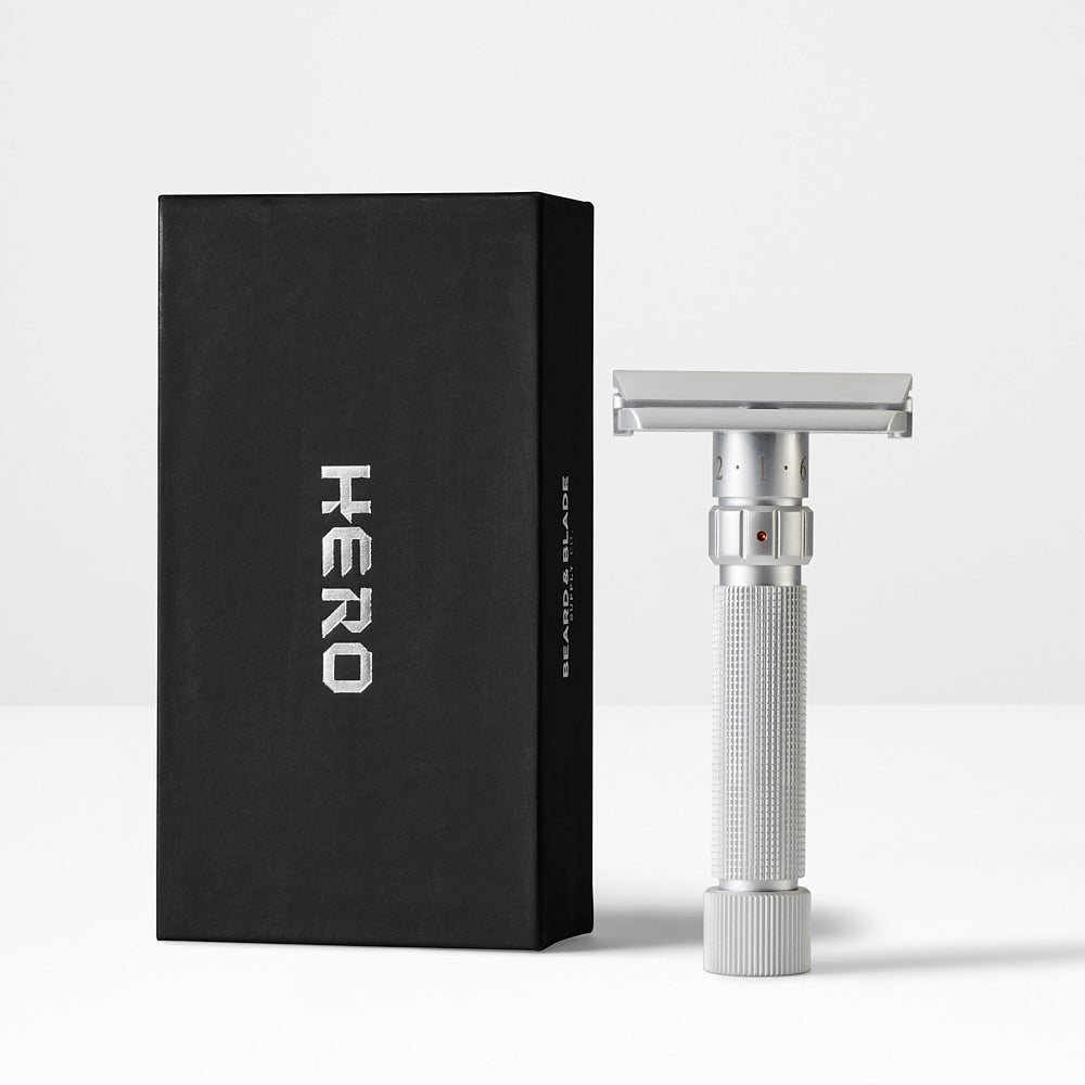 HERO Adjustable Safety Razor by Beard & Blade
