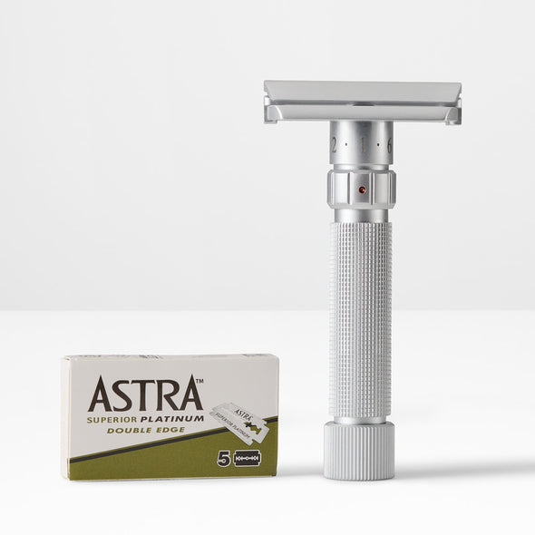 HERO Adjustable Safety Razor by Beard & Blade