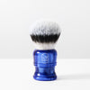 Beard & Blade Chubby Synthetic Shaving Brush Blue