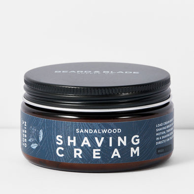 Beard & Blade Midi Sandalwood Shaving Cream 50g