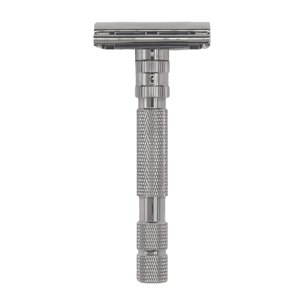 Rockwell Model T2 Safety Razor Gunmetal Chrome – Beard & Blade