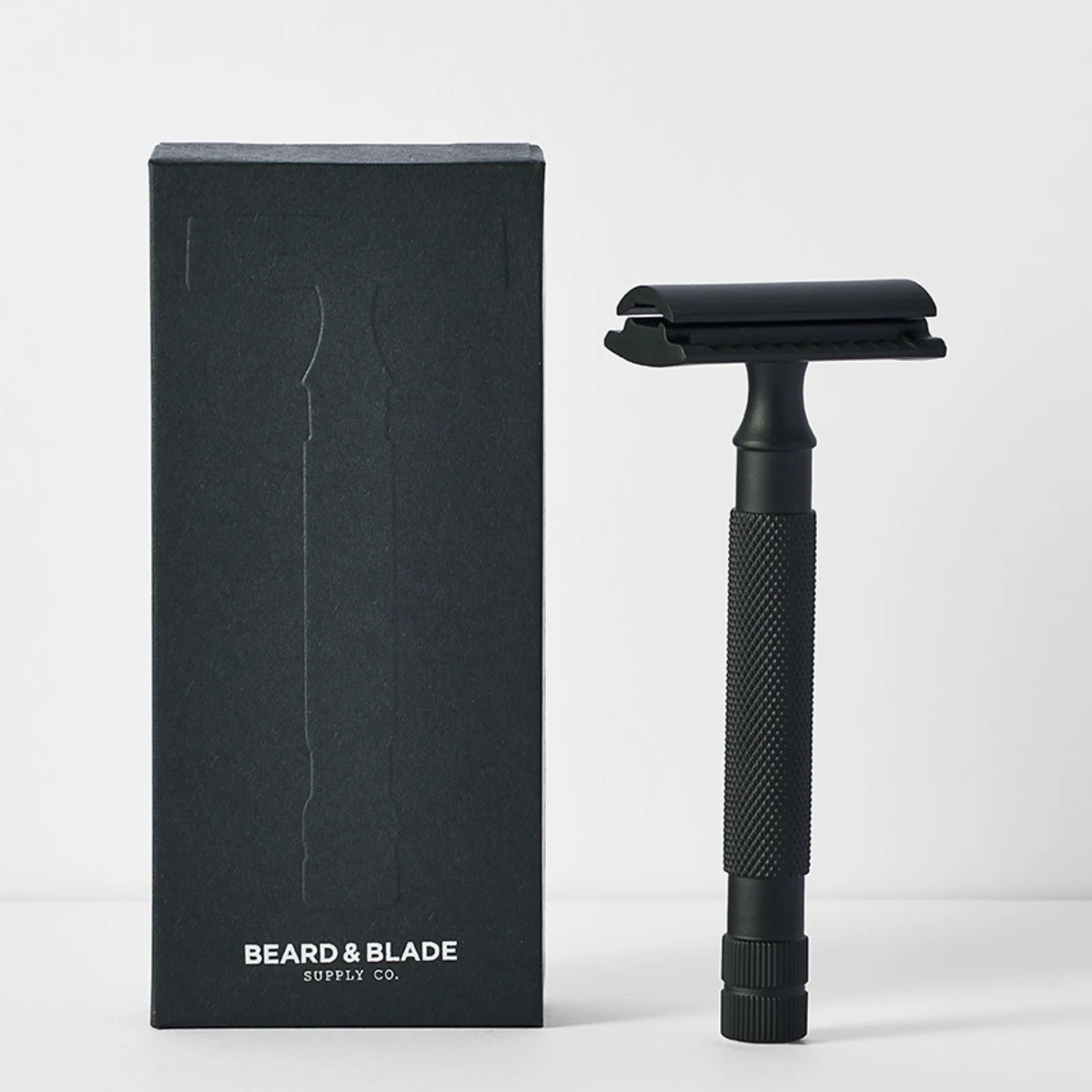 Beard & Blade Classic Safety Razor Long Handle Black