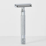 Beard & Blade Classic Safety Razor Long Handle Chrome