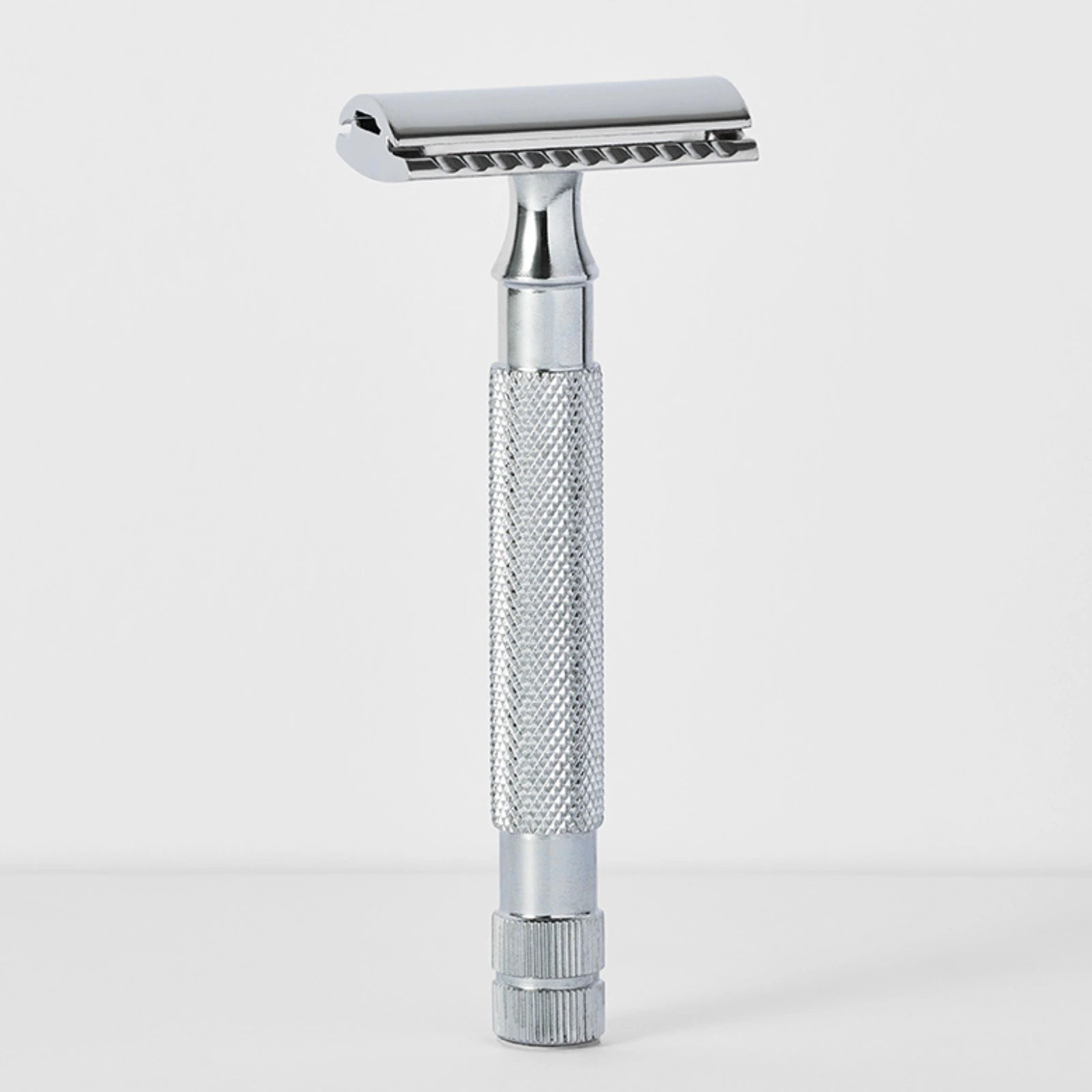 Beard & Blade Classic Safety Razor Long Handle Chrome