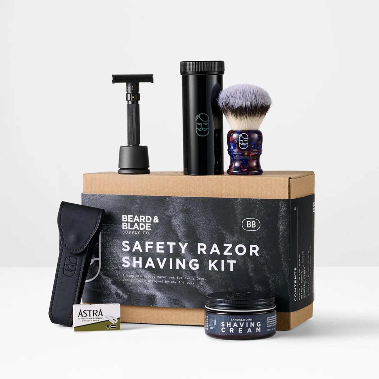 Beard & Blade HERO Adjustable Safety Razor Kit