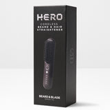 Beard & Blade Cordless 2-in-1 Straightener Brush
