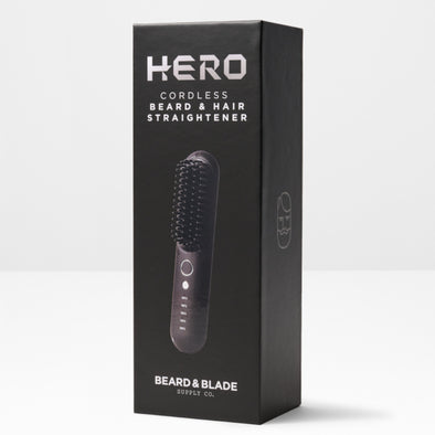Beard & Blade Cordless 2-in-1 Straightener Brush