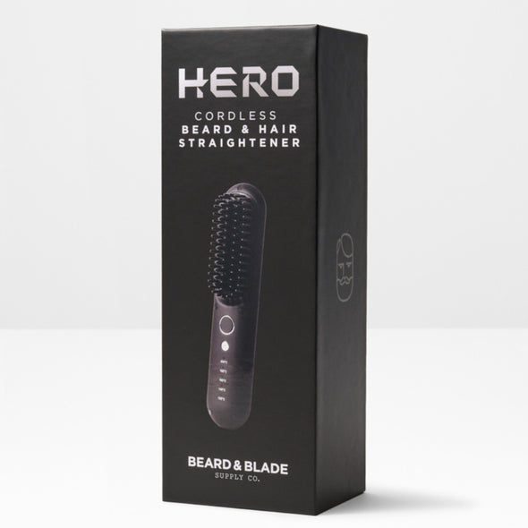 Beard & Blade Cordless 2-in-1 Straightener Brush