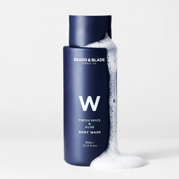 Beard & Blade Body Wash Fresh Spice & Aloe 300ml