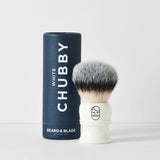 Beard & Blade Chubby Synthetic Shaving Brush White