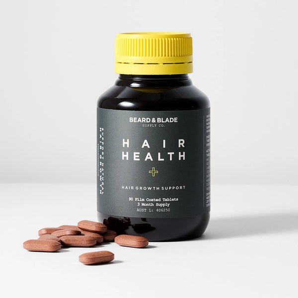 Beard & Blade Hair Health+ Tablets (90) - 3 Month Supply